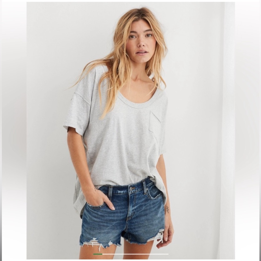 Aerie Daydream Denim Shorts